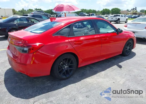 2024 Honda Civic Sport из США, поврежденный, VIN 2HGFE2F53RH515370